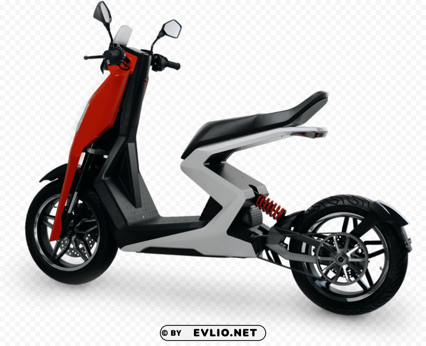 electric motorcycles and scooters PNG graphics with alpha channel pack