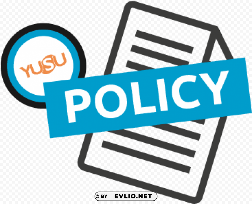 policy CleanCut Background Isolated PNG Graphic