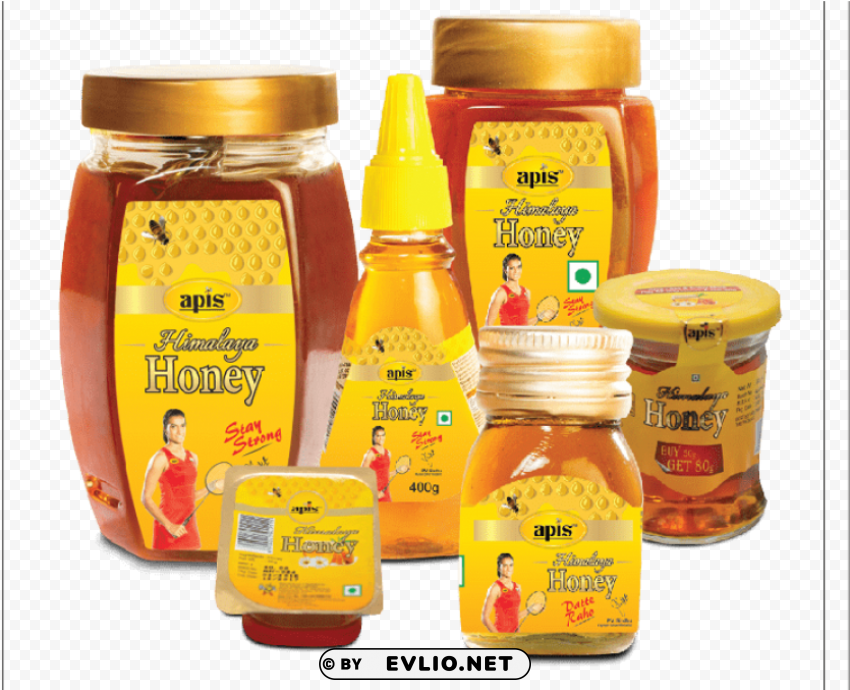 apis himalaya honey 500g buy 1 get 1 free PNG with cutout background