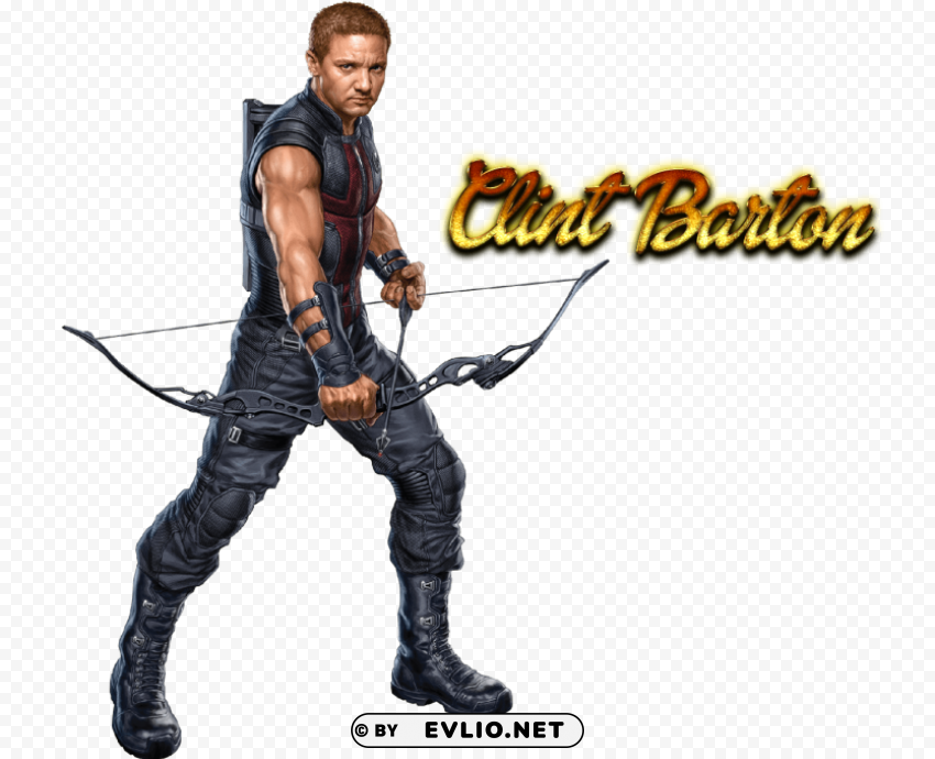 clint barton PNG graphics with clear alpha channel broad selection