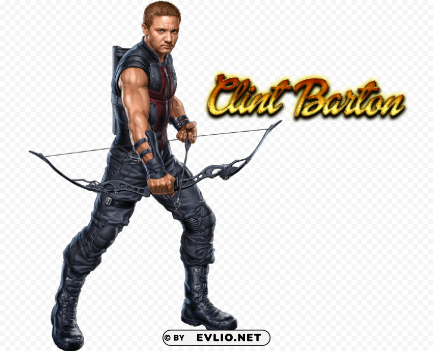 Clint Barton PNG Graphics With Clear Alpha Channel Broad Selection