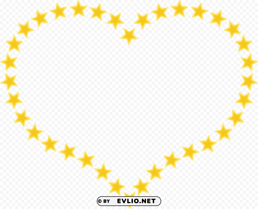 heart outline stars Clear PNG pictures bundle