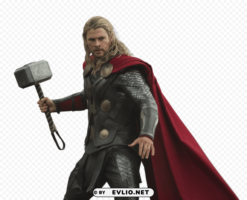 thor fighting PNG with Isolated Object and Transparency