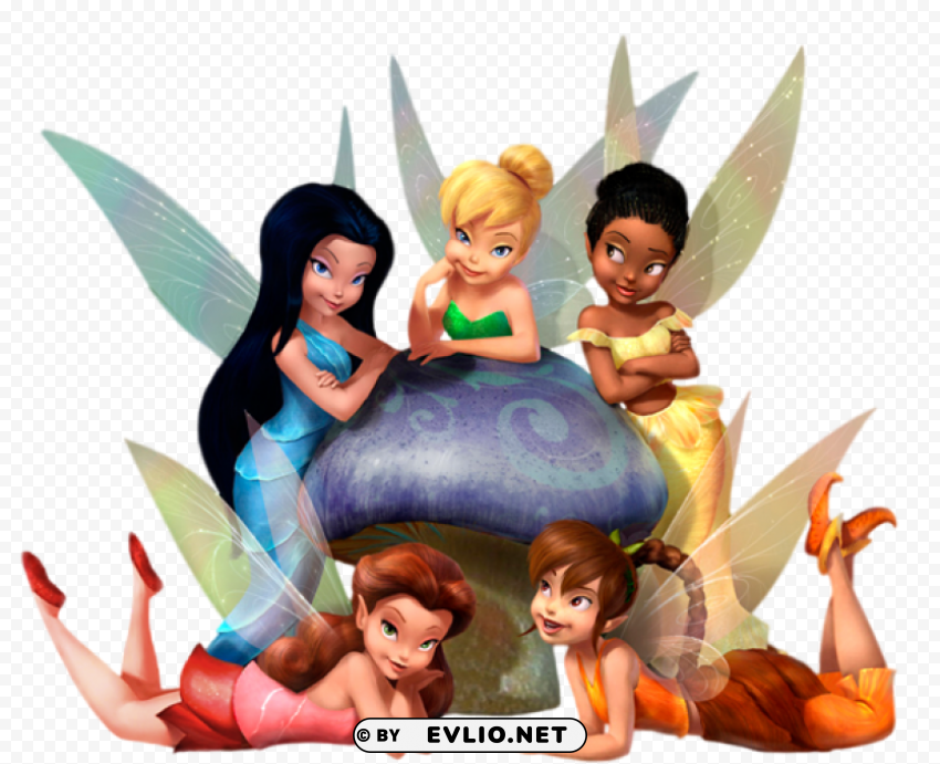 tinkerbell and disney fairies PNG graphics with clear alpha channel