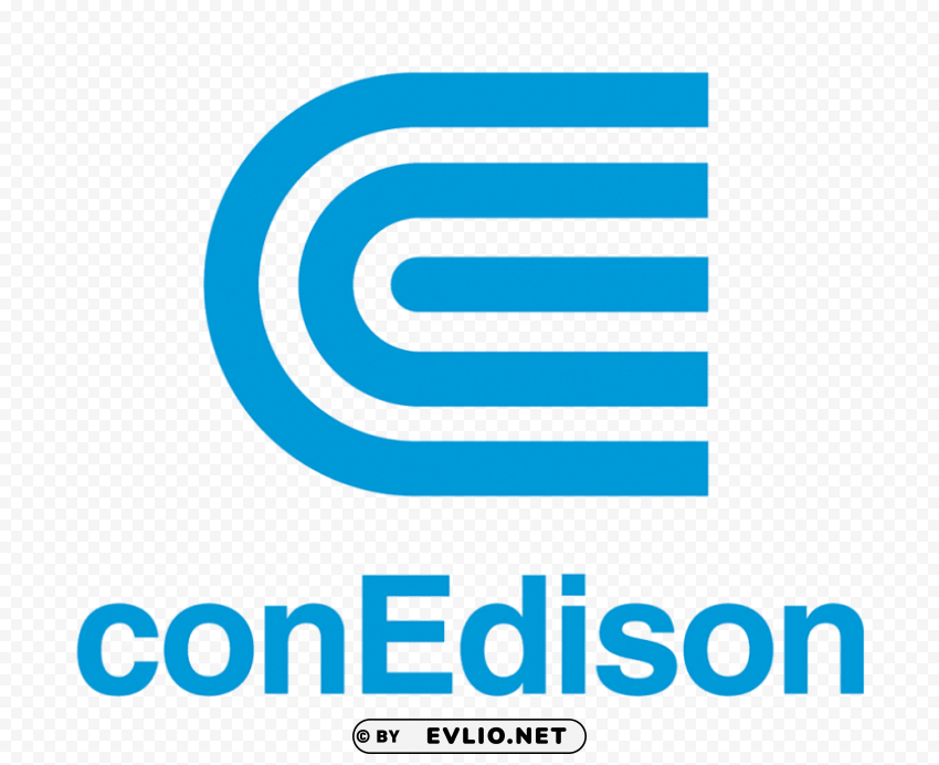 consolidated edison logo PNG with isolated background
