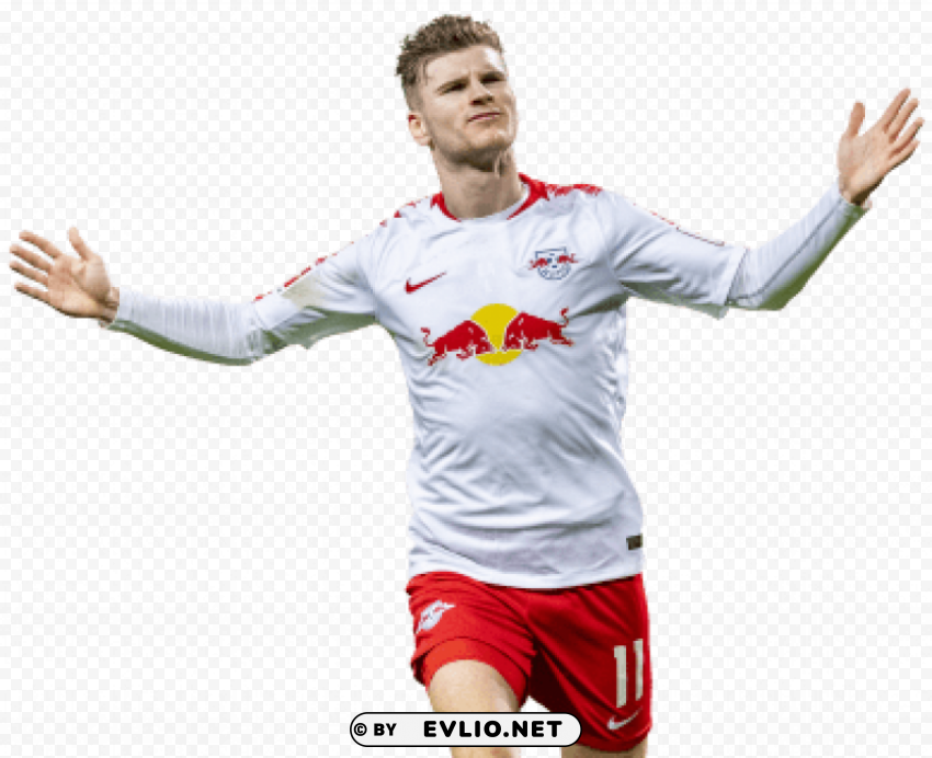 timo werner PNG Graphic with Isolated Design