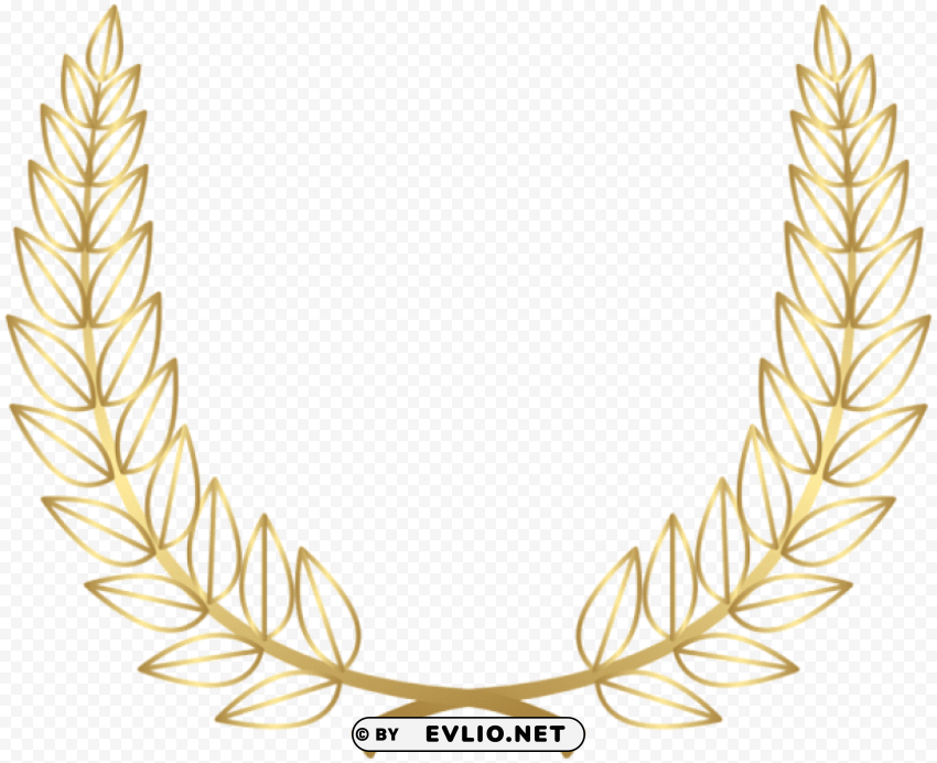 wreath laurel transparent PNG file with no watermark
