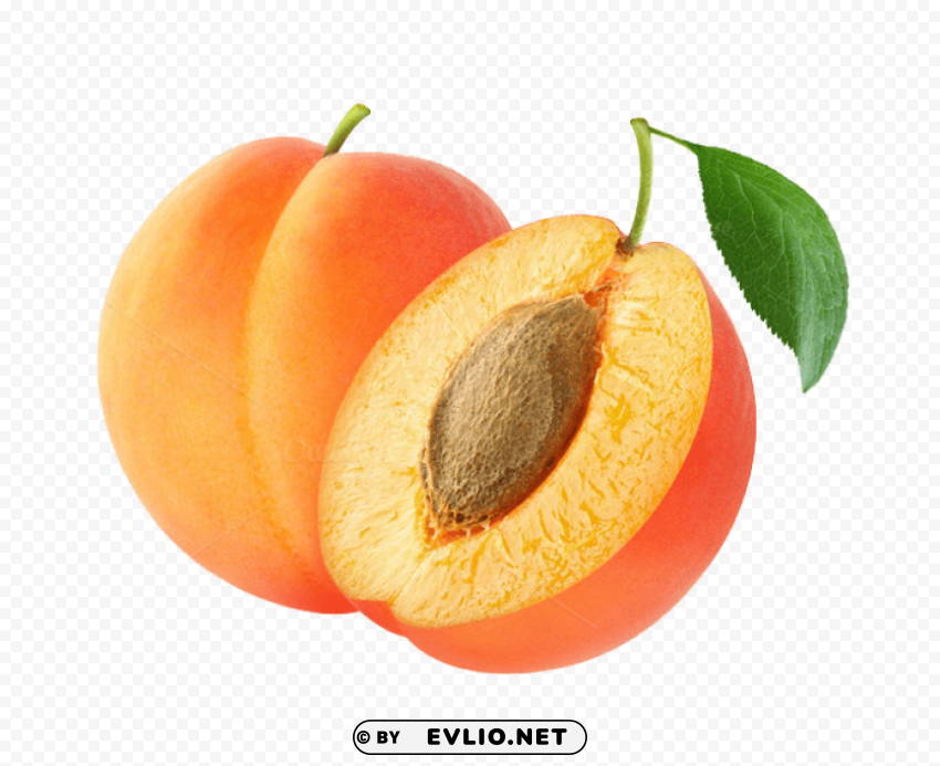 apricot Isolated Element in HighQuality PNG