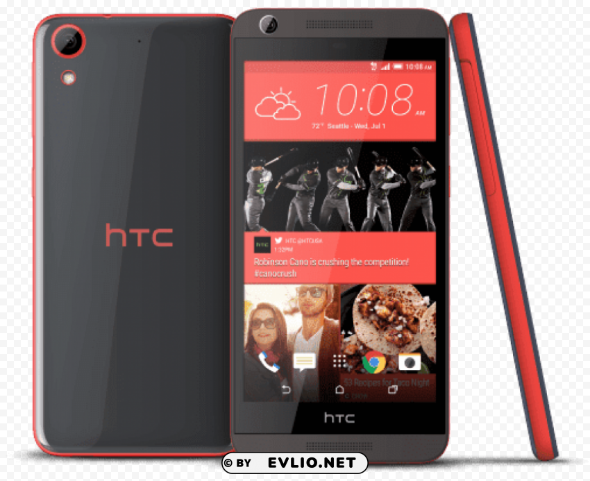 red htc phone PNG transparent photos extensive collection