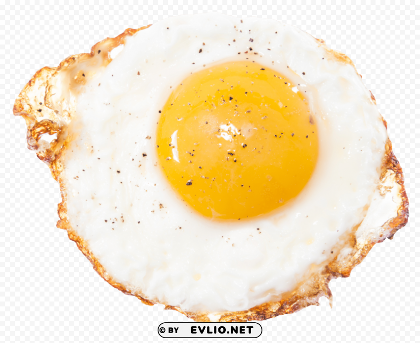 fried egg PNG Image with Clear Background Isolated
