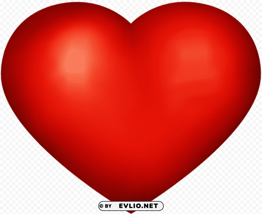 Heart Red HighQuality PNG With Transparent Isolation