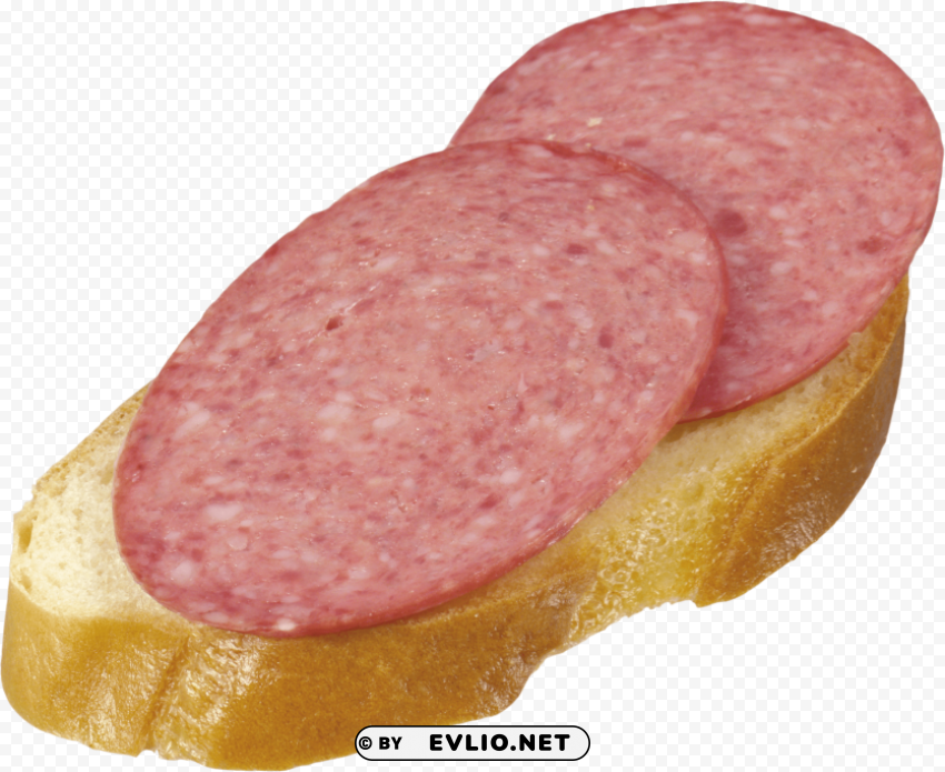 baguette salami Isolated Subject in Transparent PNG Format