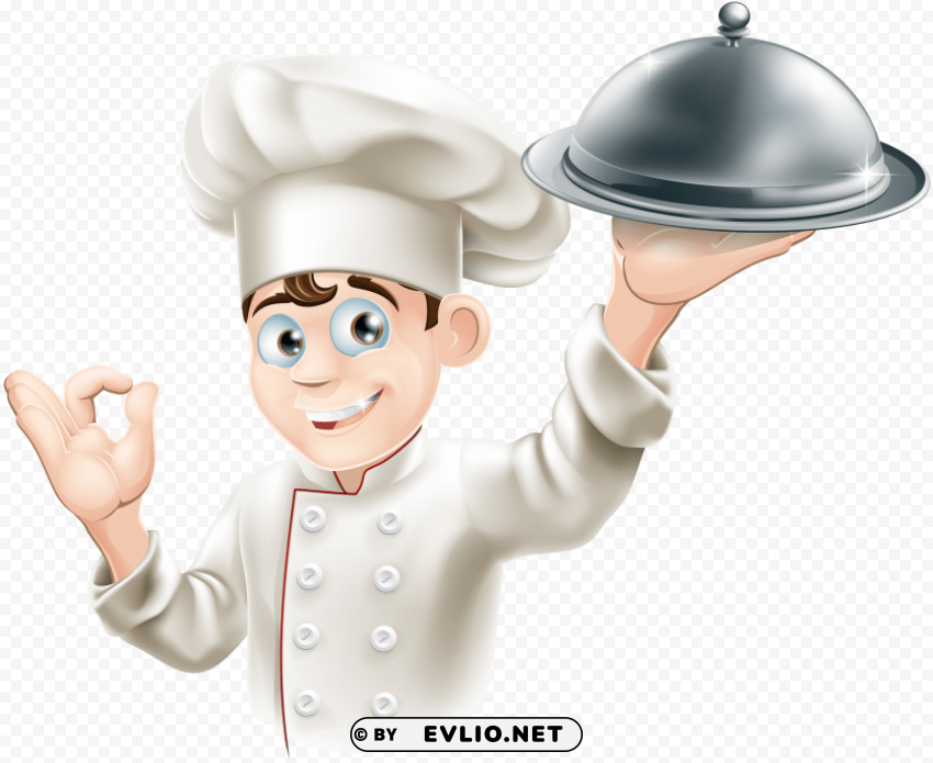 male chef HighResolution Transparent PNG Isolated Graphic