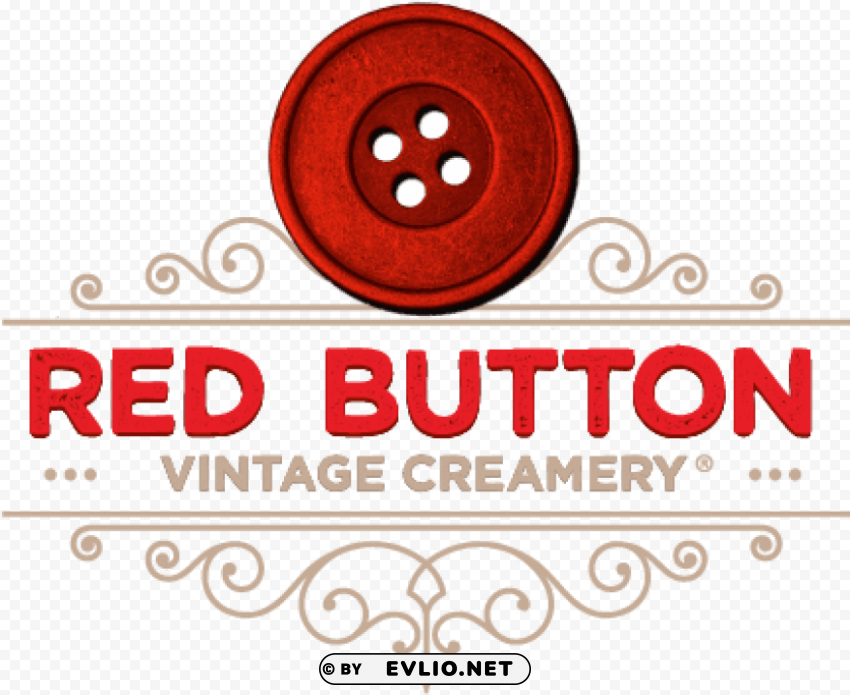 red button ice cream logo Isolated Subject on Clear Background PNG PNG transparent with Clear Background ID f50d3590