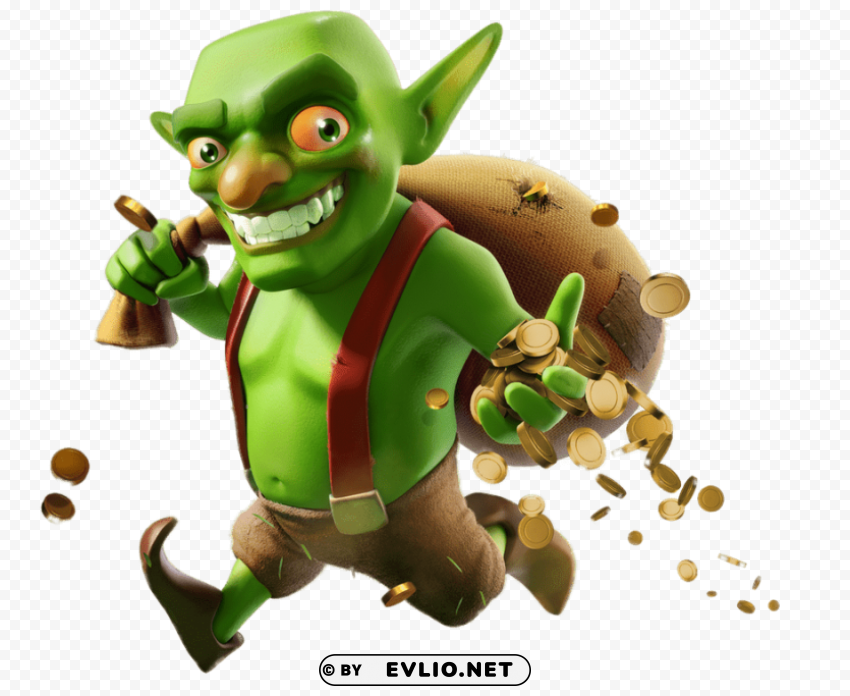clash of clans goblin PNG files with no backdrop wide compilation