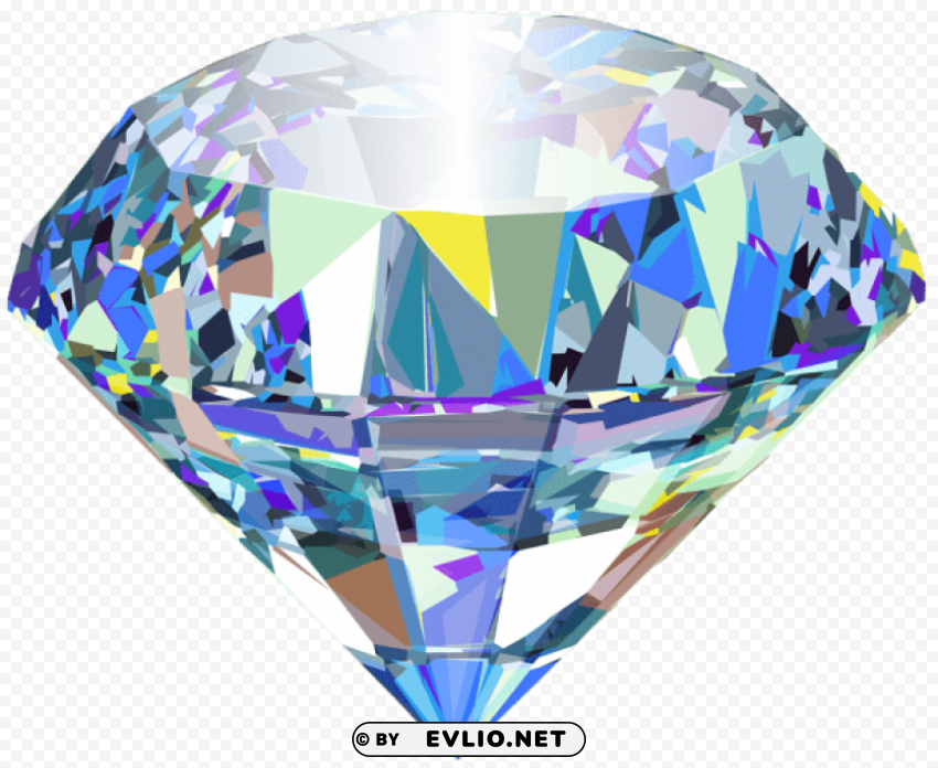 Diamond Isolated Artwork On HighQuality Transparent PNG