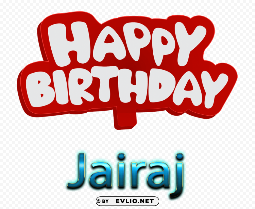 jairaj 3d letter name Transparent PNG graphics assortment
