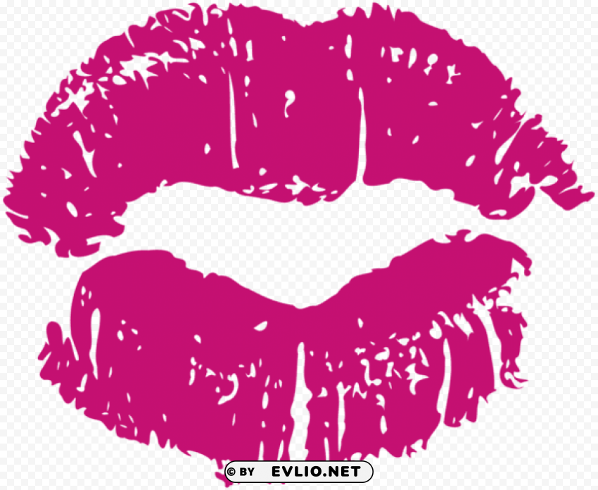 pink kiss transparent PNG files with no backdrop pack