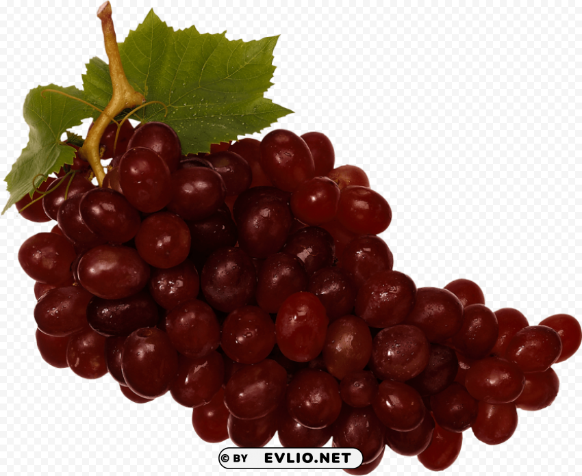 red grapes Isolated Item on HighQuality PNG