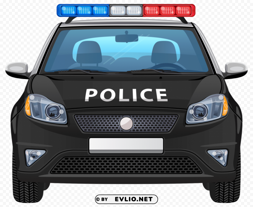 police car Isolated PNG Image with Transparent Background