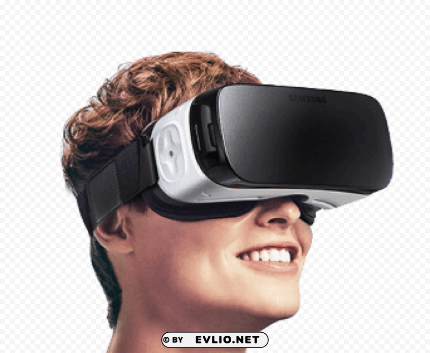 Clear samsung gear vr on user PNG images without restrictions PNG Image Background ID ebc4b1d3