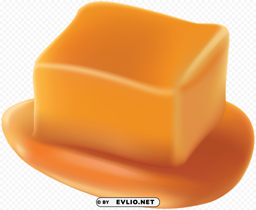 caramel PNG with Isolated Object