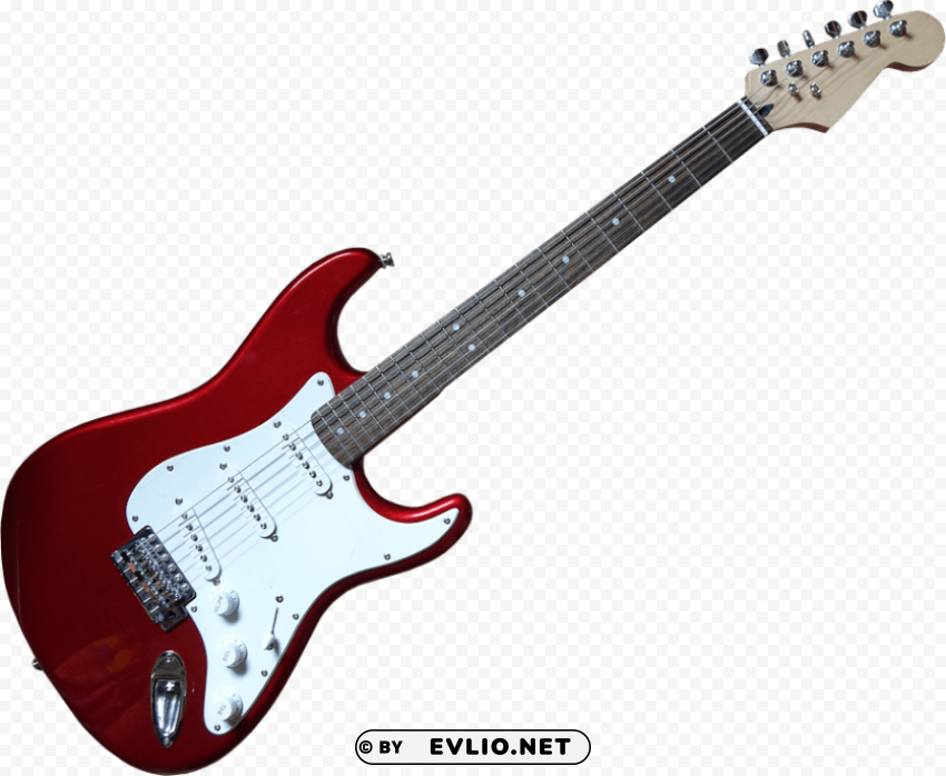 Electric Guitar Isolated Object In HighQuality Transparent PNG