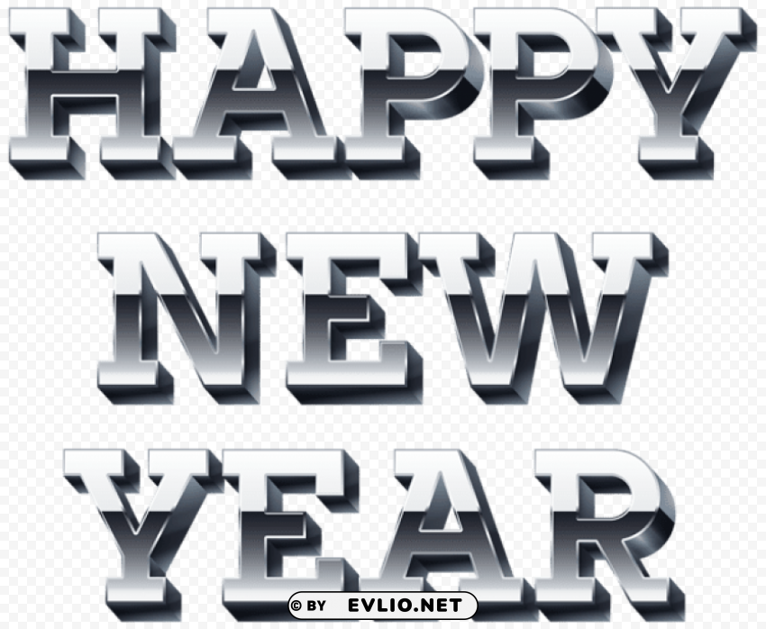 happy new year silver PNG transparent photos vast collection