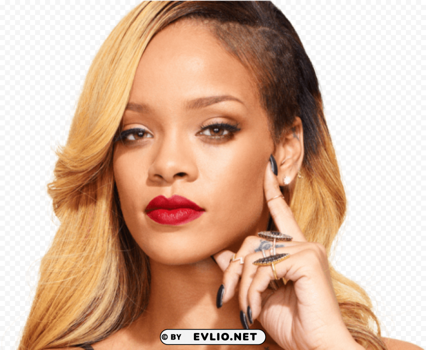 robyn rihanna Isolated Subject with Clear Transparent PNG
