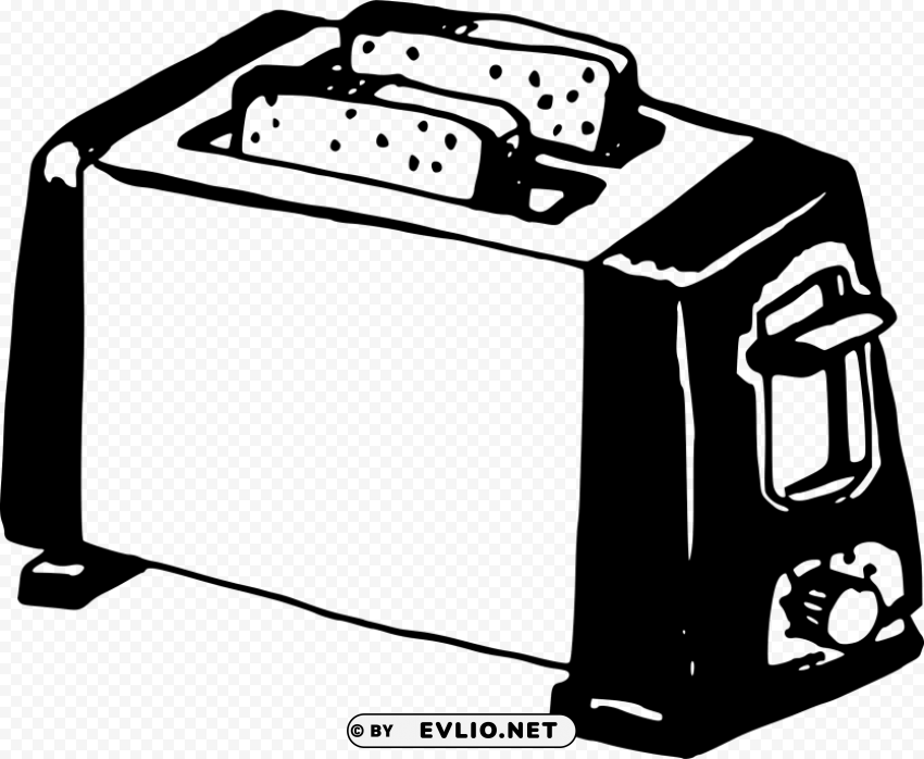 toaster PNG images for graphic design