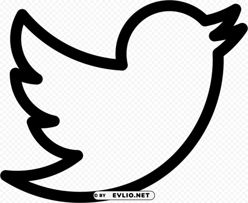 transparent twitter logo white PNG files with clear background