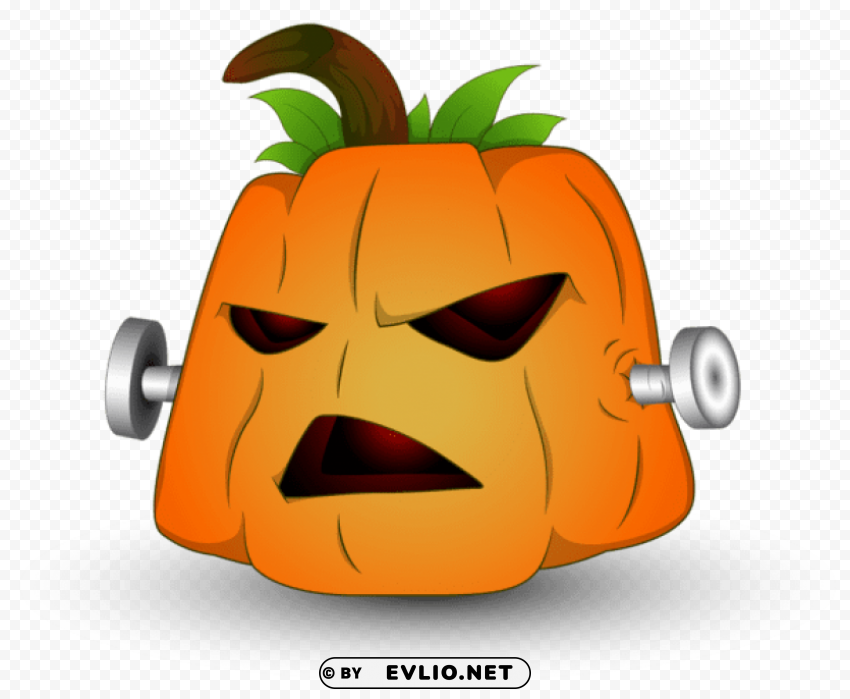 halloween frankenshtain pumpkin PNG photo png images background -  image ID is c3c633ab