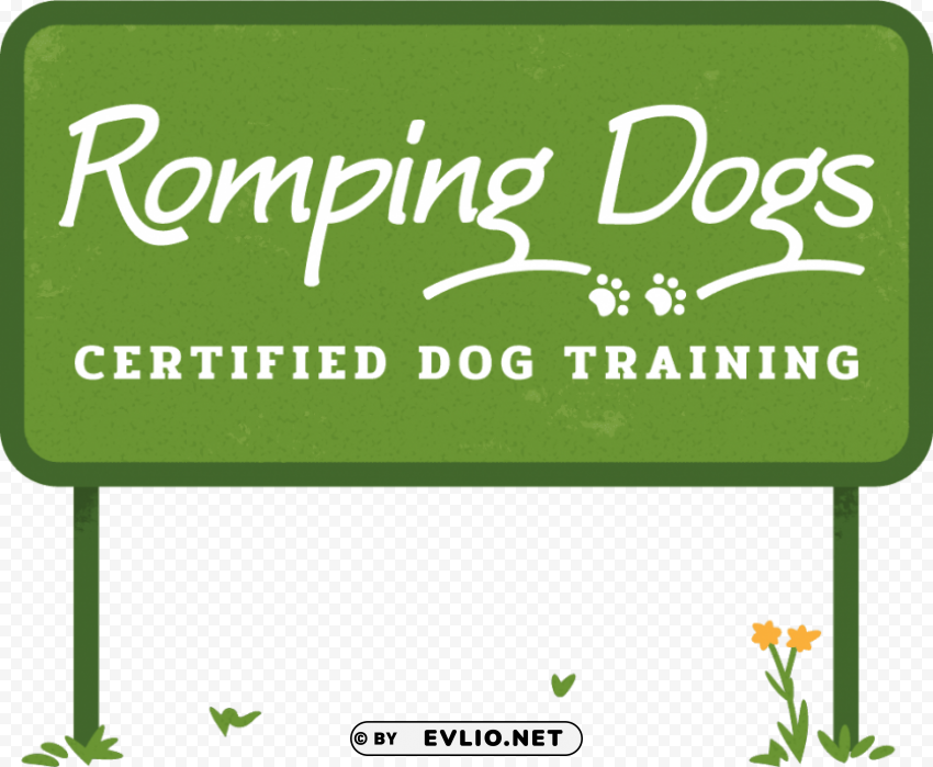 romping dogs dog training Isolated Element with Transparent PNG Background