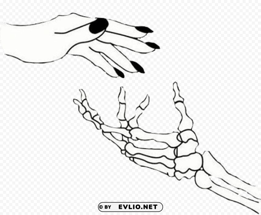 Skeleton Hands Reaching Up Transparent PNG Pictures Complete Compilation