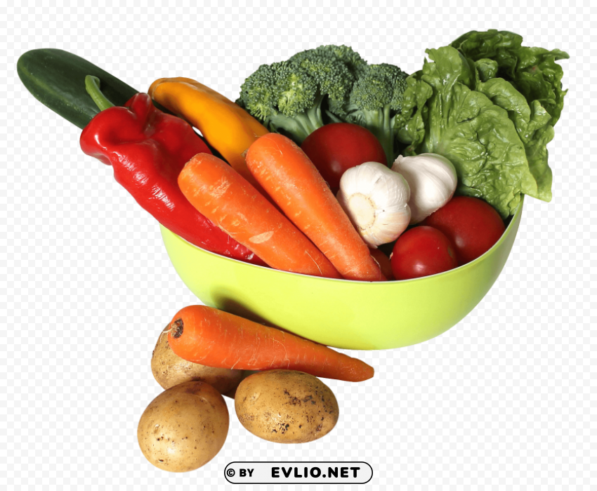 Vegetables Isolated Subject with Clear Transparent PNG