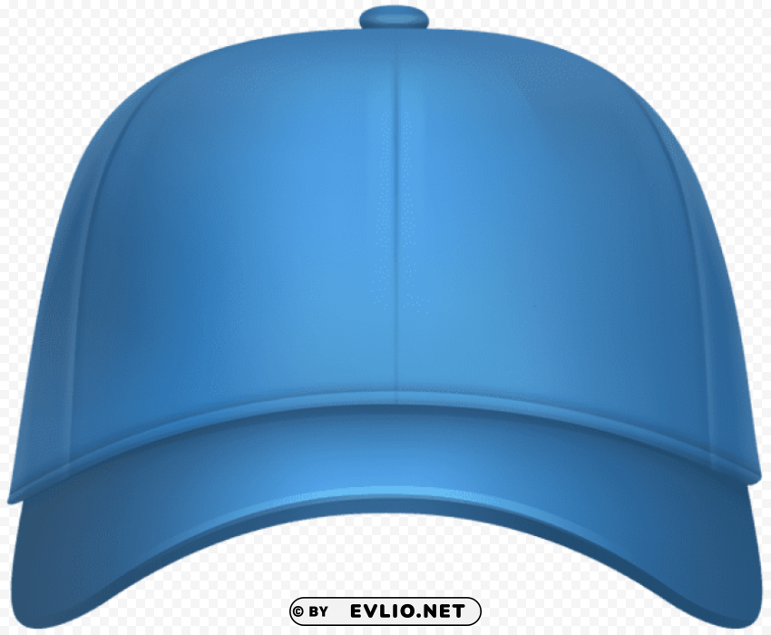 baseball cap blue Transparent PNG Isolation of Item