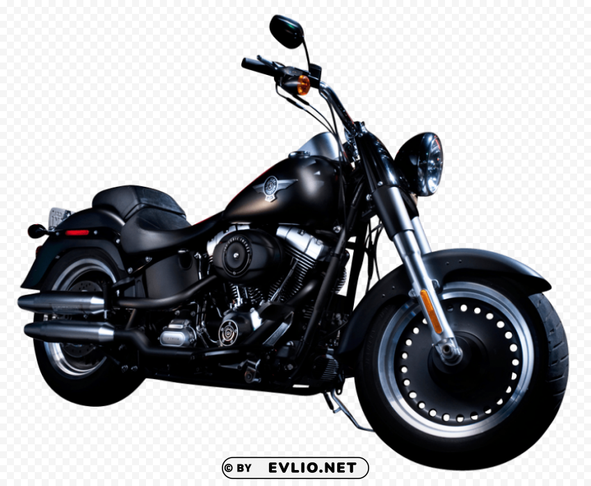 Black Color Harley Davidson Motorcycle Bike Free download PNG images with alpha transparency PNG with Clear Background - Image ID 0185b3fb