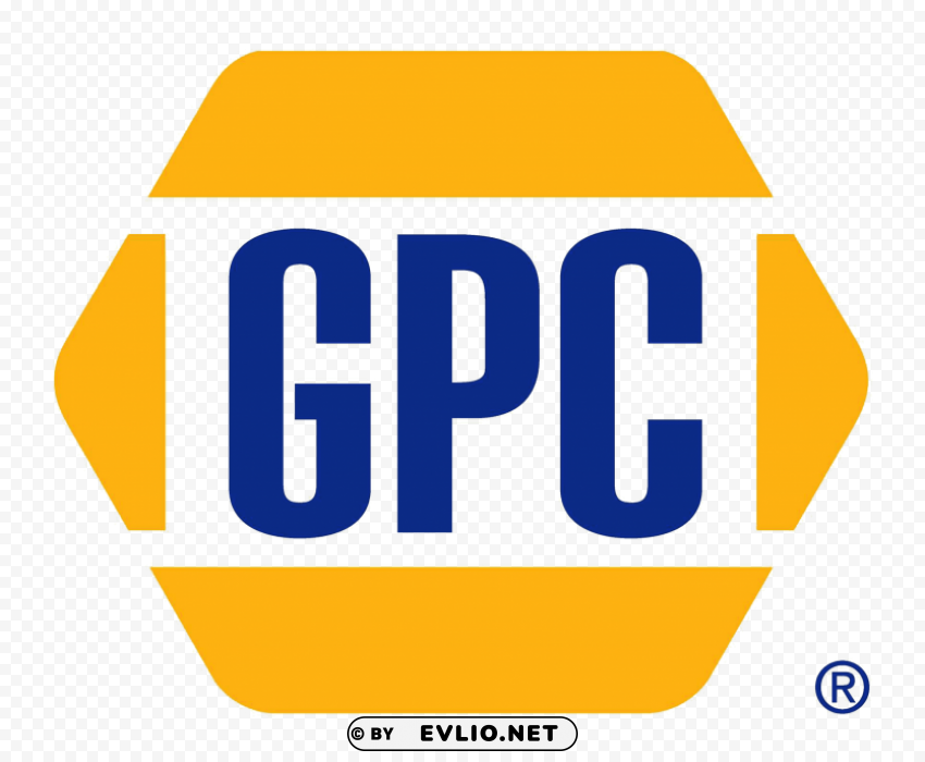 gpc genuine parts logo Isolated Graphic on HighQuality PNG