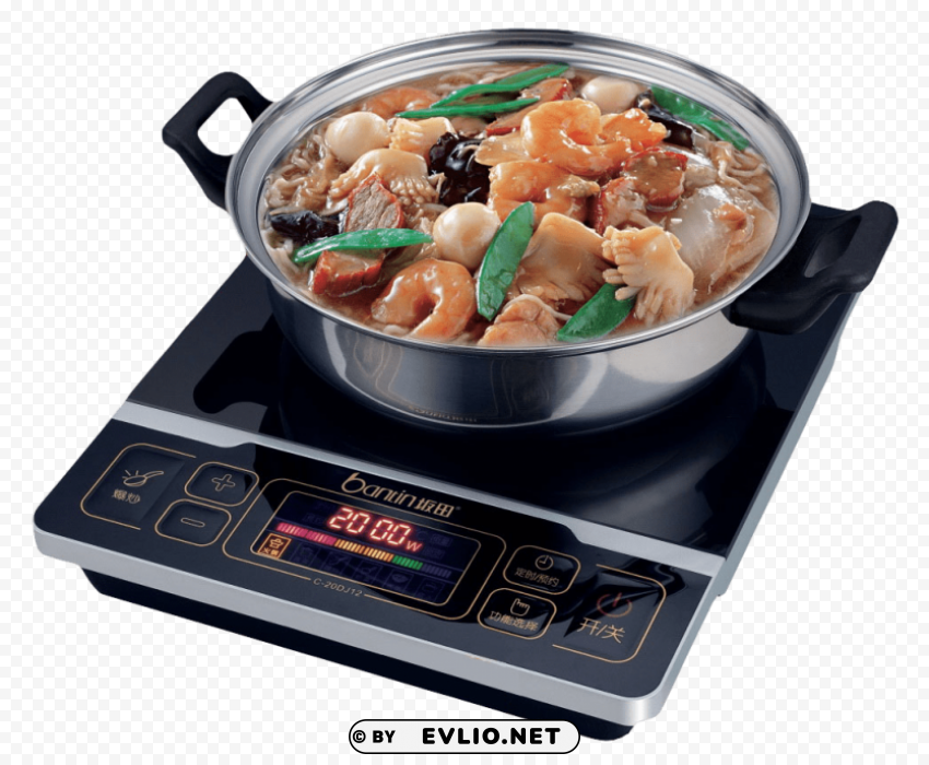 Transparent Background PNG of induction stove Free PNG download - Image ID 407dcd71