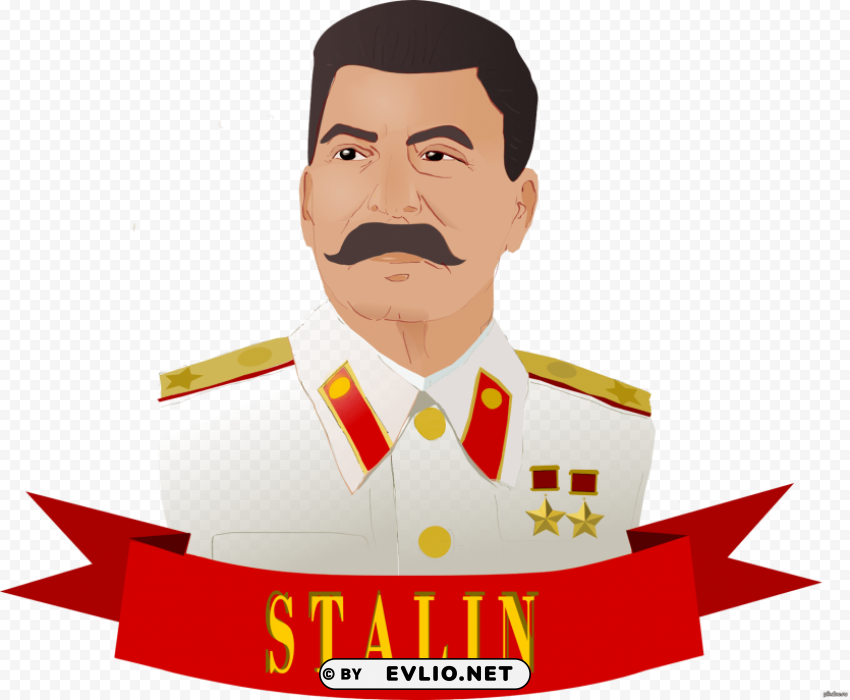 stalin Isolated Subject with Transparent PNG