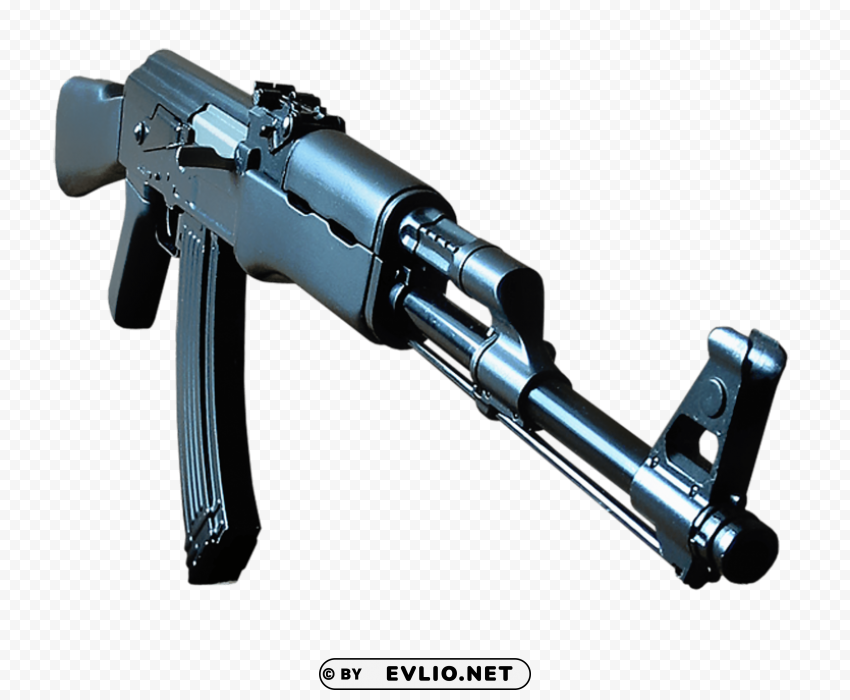 Steel Ak-47 PNG For Overlays