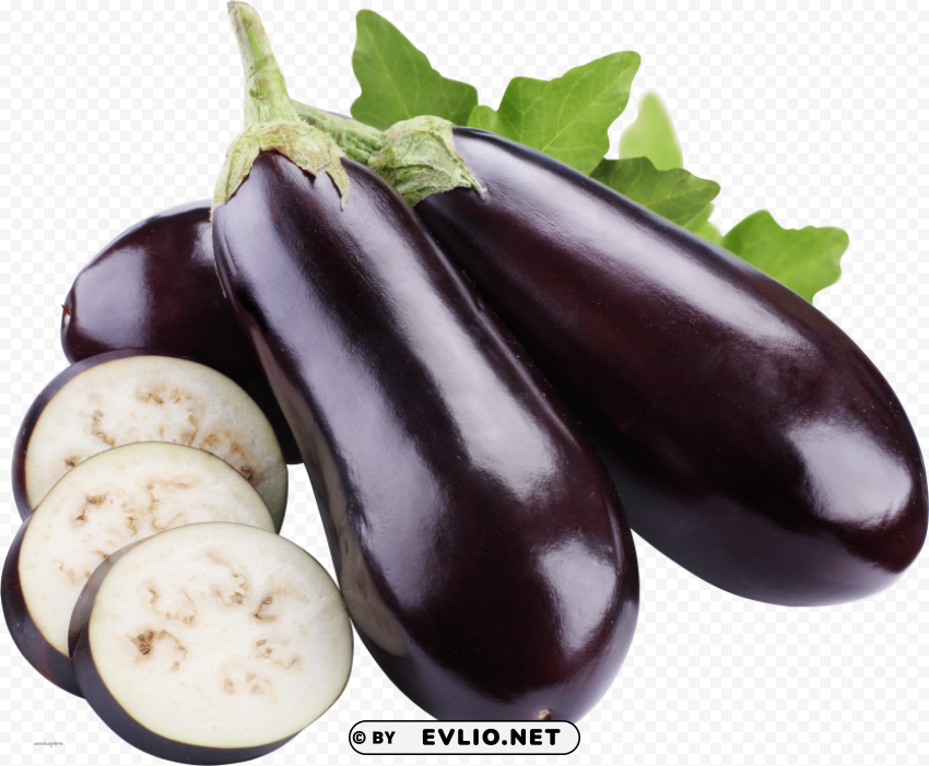 eggplant Transparent PNG images for digital art