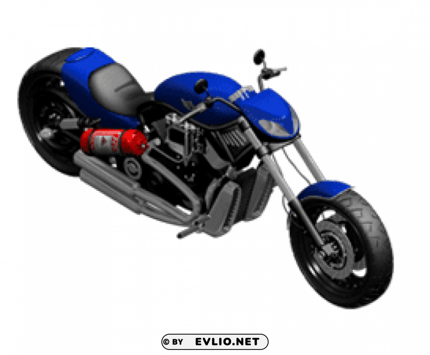 yoville chopper Isolated Artwork on Clear Transparent PNG