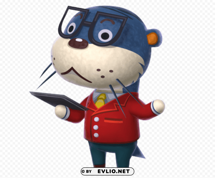 animal crossing lionel Isolated Design Element in Transparent PNG