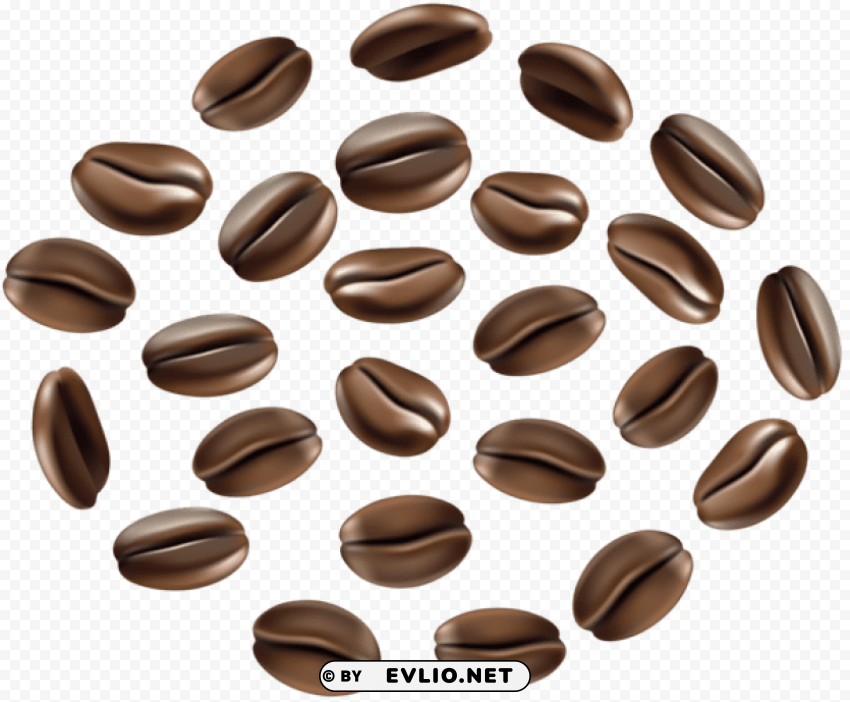 coffee beans HighResolution PNG Isolated on Transparent Background