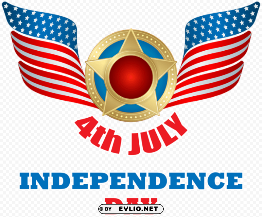 4th of july PNG Image with Transparent Isolated Design