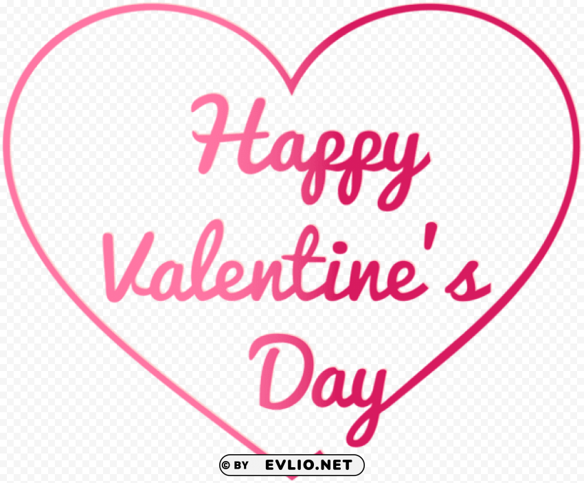 transparent happy valentine's day PNG with isolated background png images background -  image ID is 9b9aac9d