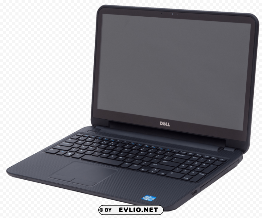 Transparent Background PNG of dell laptop image Isolated Design Element on PNG - Image ID 9166132b