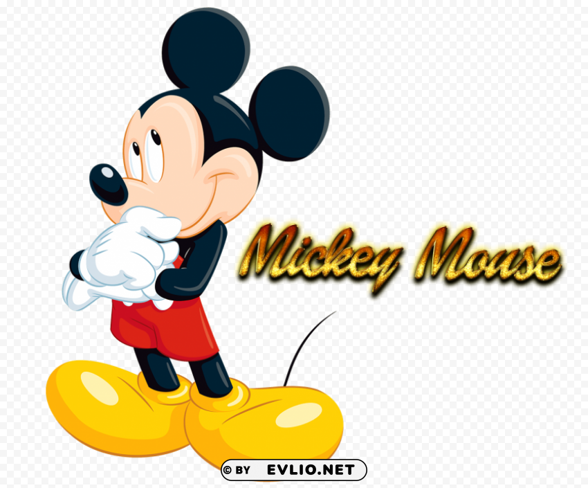 mickey mouse PNG images with no background free download clipart png photo - 086e387d