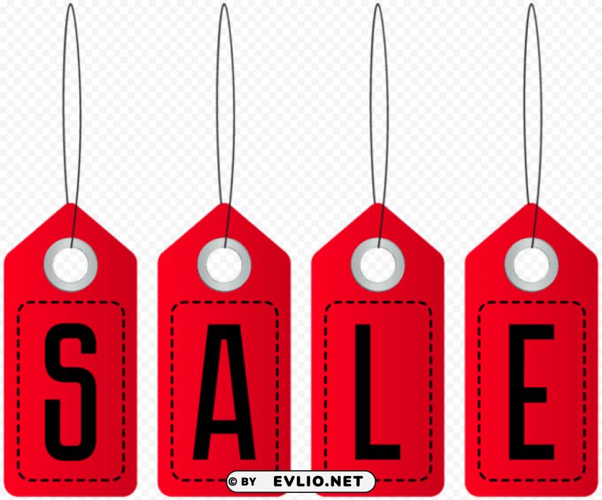 sale tags PNG graphics with alpha channel pack